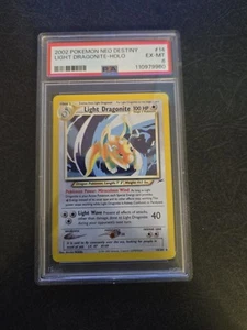 2002 POKEMON NEO DESTINY #14 LIGHT DRAGONITE-HOLO PSA 6 - Picture 1 of 2