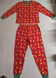 Conjunto de pijama camisa y pantalón 100 % poliéster multicolor grande sin marca para hombre X - Imagen 1 de 14