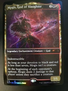 Mogis, God of Slaughter NM FOIL Secret Lair Drop Series MTG FREE SHIPPING - Picture 1 of 2