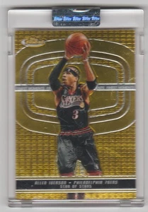 2005-06 Topps Finest Moments Gold #AI5 Allen Iverson /399 Encased Box Topper - Picture 1 of 2