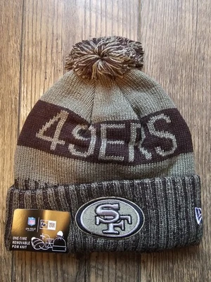 49ers San Francisco, gorro militar, saludo al servicio Foto 1 de 2