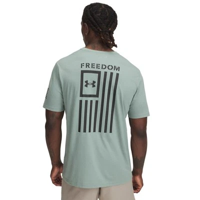 Under Armour 1370810 Men's Athletic UA Freedom Flag T-Shirt Short Sleeve Tee - Image 1 of 4