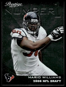 2014 Panini Prestige #4 Mario Williams Number Ones Houston Texans NM+ - Picture 1 of 2