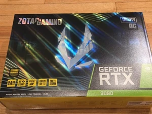 ZOTAC GAMING Nvidia GeForce RTX 3090 Trinity OC 24GB GDDR6X Graphics Card - Picture 1 of 11
