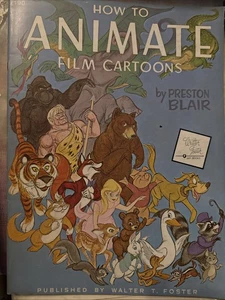 Dibujos animados de películas de Cómo animar 1980 Walter Foster en muy buen estado/buen estado 5,0 - Imagen 1 de 3