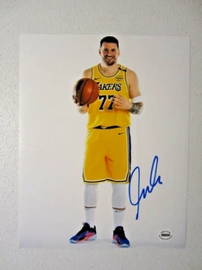 Luka Doncic #77 Autographed 8x10 Photo LA Lakers NBA Signed w/COA (ACA) - Picture 1 of 4