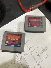 Virtual Boy Games Red Alarm and Galactic Pinball Lot of 2 Untested