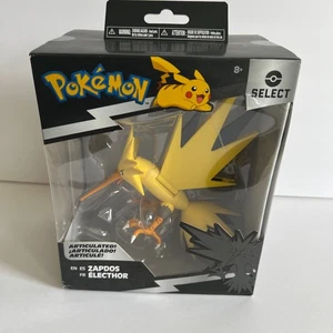 Pokemon Select Serie 2 Zapdos con Soporte de Exhibición Figura Articulada 6" Nuevo En Caja - Imagen 1 de 3