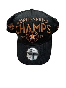  NEW ERA Ball Cap World Series Champs 2017 Authentic Performance Headwear New - Picture 1 of 3