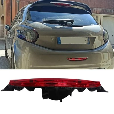 Fog Light Housing Red Bumper Reflector For Peugeot 208 2012-2020 9674308980 ABS - Image 1 of 4