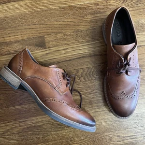 New ECCO Men’s Sartorelle Wingtip Loafers Lace Up 10 US 41 Eu - Picture 1 of 8