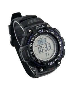 Casio SGW-1000 Triple Sensor Illuminator Compass Barometer New Battery WORKS! - Picture 1 of 12