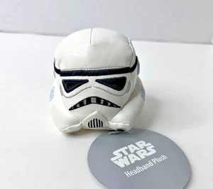 Disney Parks Stormtrooper Headband Plush Star Wars Mickey Ears Create Your Own - Picture 1 of 8