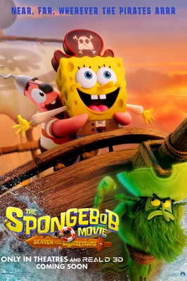 SpongeBob Movie Search for Square Pants 11" X 16.5" Collector's Movie Poster