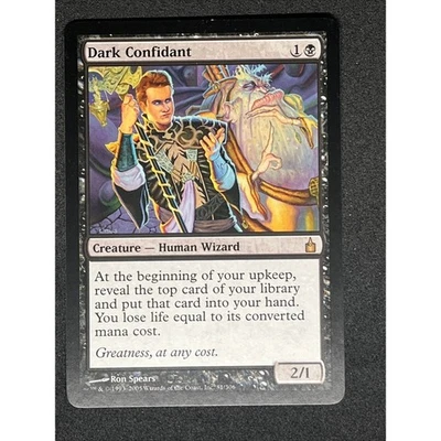 MTG Dark Confidant - Ravnica City of Guilds - Creature Human Wizard 81/306 - Image 1 of 2
