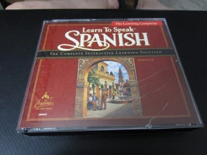 Scholastic's Learn to Speak Spanish - Version 8.0 (PC, 1999, 4-Disc Set) - Picture 1 of 2