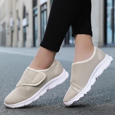 New Casual Orthopedics Wide Feet Swollen Shoes Soft Comfortable Walking Shoes - Image 1 of 4