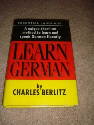 Learn German by Berlitz, Charles. Book The Cheap Fast Free Post - Image 1 of 2