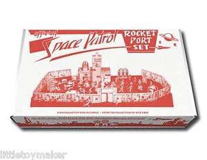 Marx Official Space Patrol Rocket Port Play Set Box - Picture 1 of 3