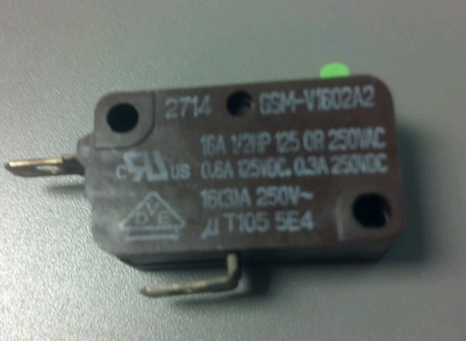 Microinterruptor horno microondas Ewave Magic Chief 4415A66600 505165 Foto 1 de 1