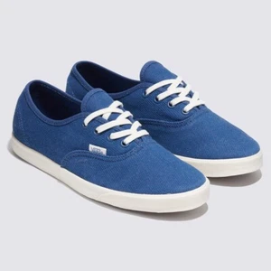 Zapatos Vans Denim Auténticos Lowpro VN000D04NVY Azul Marino Mujer Hombre Talla EE. UU. - Imagen 1 de 5