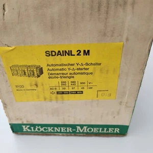 Klöckner Möller Eaton Stern Dreieck Schütz SDAINL 2M 37 KW neu - Bild 1 von 3