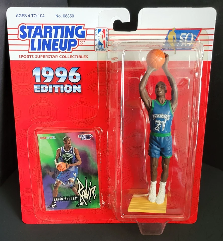 1996 STARTING LINEUP BASKETBALL KEVIN GARNETT *** FREE SHIPPING *** - Image 1 of 1