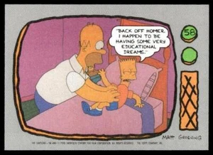 1990 Topps Los Simpson #58 Back off Homer. I Pass to Be Havi casi nuevo+ - Imagen 1 de 2