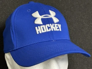 Under Armour UA Embroidered Heatgear Play Hockey Cap Hat- Youth Small Medium - Picture 1 of 6