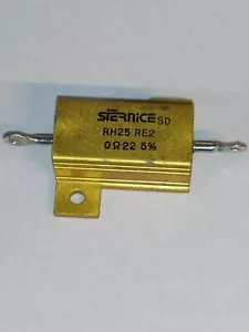 0,22 Wickelwiderstand 0,22 Ohm 5% 25W RH25 Aluminium F16h2 - Bild 1 von 4