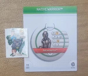 =HeroClix Marvel MUTATIONS AND MONSTERS Native Warrior B006 Bystander Token = - Picture 1 of 1