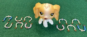 Littlest Pet Shop 12 LPS Accessories Necklaces. Pet not included.