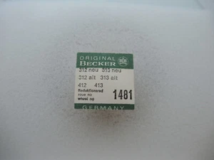 Reduktionsrad HB Becker 312, 313, neu/alt, 412, 413, reduction gear, part 1481 - Picture 1 of 3
