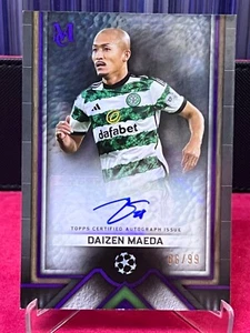 2023-24 Museum Collection Daizen Maeda Purple AUTO 86/99 #AA-DM1 Celtic JAPAN - Picture 1 of 2