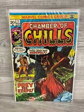 Chamber of Chills Marvel Comic Group- Pray for Peeps  #7  Bronze Age 1973