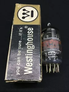 NOS NIB Westinghouse WL 12AY7 (6072) Vintage Audio VACUUM TUBE Tested 5.8944 - Picture 1 of 3