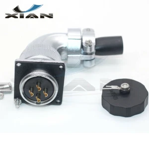 WEIPU WS28 IP67 4-poliger Luftfahrtkabelstecker, Panelhalterung wasserdichter Stecker - Bild 1 von 7