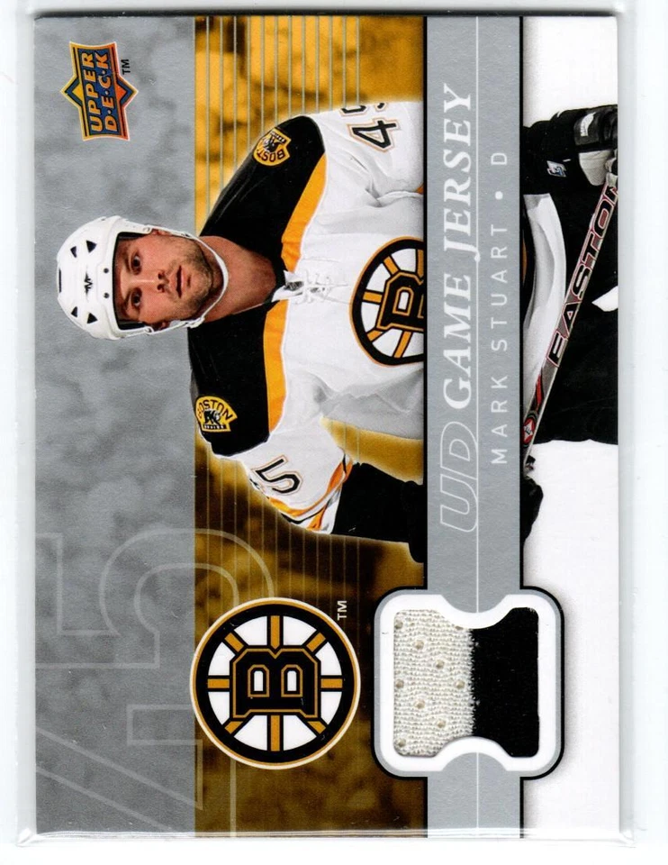 2008-09 Upper Deck Game Jerseys #GJ2MA Mark Stuart - Image 1 of 1
