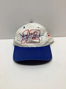 Signed Jeremy Mayfield #12 Nascar hat made by KC Mobil Racing - Picture 1 of 7