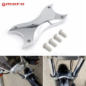 For 1985-1992 Yamaha V-Max 1200 VMX1200 Billet Aluminum Chrome Front Fork Brace - Picture 1 of 12