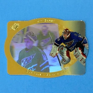 1996-97 Upper Deck SPx #48 Jim Carey GOLD Hockey Card Washington Capitals - Bild 1 von 7