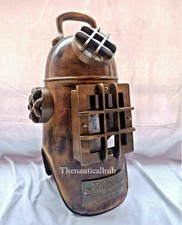 Vintage Diving Hood Helmet Shallow Sea Diving Helmet Full Size US Navy Helmet
