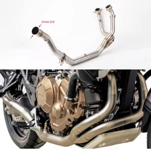 Cabezal de escape tubo de enlace medio para Honda Africa Twin 1000 CRF1000 16-19 - Imagen 1 de 11