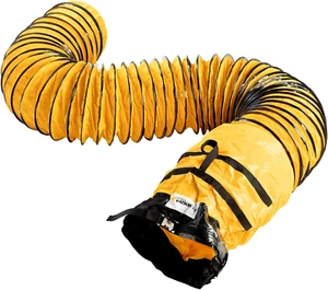 25FT PVC Flexible Duct Hosing for Exhaust Fan (8Inch) - Picture 1 of 5