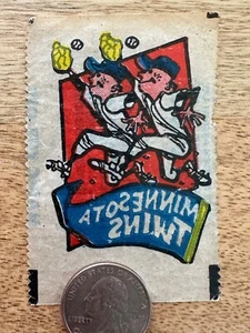 1961 TOPPS MAGIC RUB-OFFS transfers team logos Minnesota Twins -55 - Picture 1 of 2
