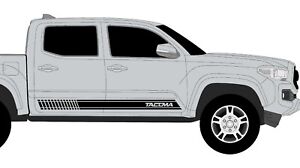 Toyota Tacoma Side Stripes Vinyl Graphics SideDoor Decals 2014-2023