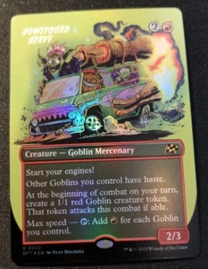 Howlsquad Heavy - Foil - Borderless - DFT - MTG - NM - EN - 0342 - Picture 1 of 1