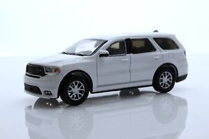 2022 VUS Dodge Durango voiture de police infilt échelle 1:64 modèle moulé sous pression blanc
