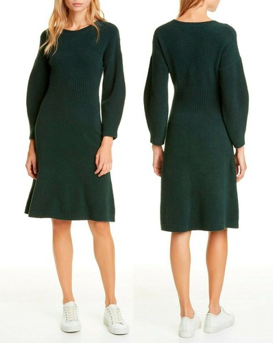 NUOVO maglione maglione da donna Kate Spade NY lana verde maglia abito XXL 2XL $279