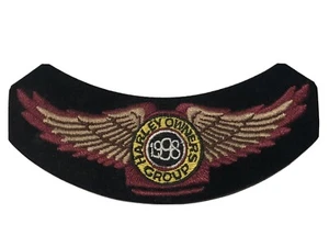 1998 HOG Membership Rocker Patch HARLEY DAVIDSON OWNERS GROUP MC Club 5.75” - Picture 1 of 2